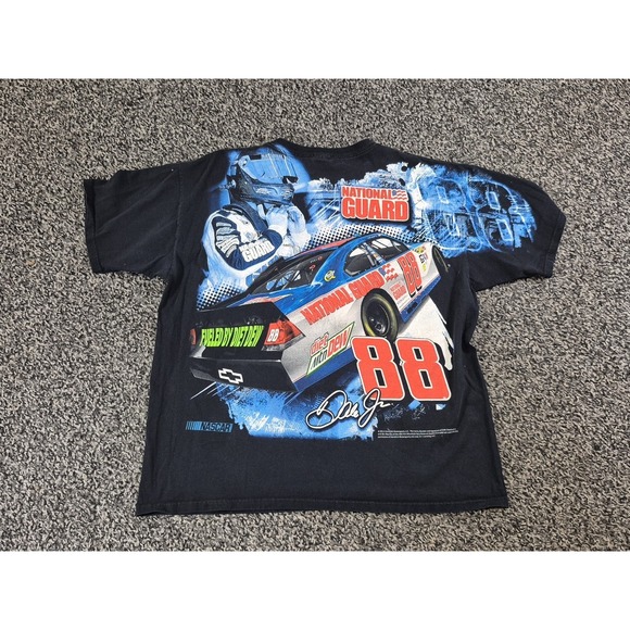 Dale Earnhardt Jr Lot of 2 Mountain Dew Amp All Over Print 2XL T Shirt - Picture 11 of 12